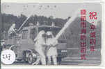 TELEFONKARTE FEUERWEHR JAPAN (237) Pompiers Fire Brigade JAPAN * Brandweer Brigada De Fuego Vigili Del Fuoco - Pompiers