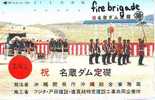 TELEFONKARTE FEUERWEHR JAPAN (242) Pompiers Fire Brigade JAPAN * Brandweer Brigada De Fuego Vigili Del Fuoco - Feuerwehr