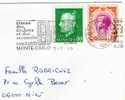 MONACO LETTRE AFFRANCHISSEMENT PRINCE RAINIER III - Poststempel