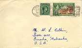 1710. Carta KINGSTON (Jamaica) 1953 - Jamaïque (...-1961)