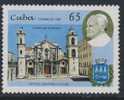 Cuba 1998 M 4079 YT 3689 Sc 3892 ** Cathedral / Cathédrale / Kathedrale Havanna - Visit Pope / Pape / Papst John Paul II - Unused Stamps