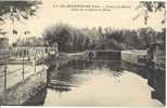 RARE CARTE POSTALE    BEAUREPAIRE   CHEMIN DU BATTOIR   PONTS SUR LE SUZON ET L OZON - Beaurepaire