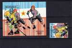 Eishockey Winter Olympic Sarajevo Nicaragua 2479+ Block 155 O 4€ - Hiver 1984: Sarajevo