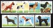 CUBA 1992 - CHIENS DE RACES (7) - Unused Stamps