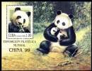 CUBA 1999 - International Stamp Expo CHINA'99 - PANDAS (BF) - Ungebraucht