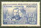 Spm.  1938 Curie  166  Neuf (avec Trace De Charniere) - Unused Stamps