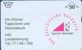 # AUSTRIA 186 Tapezierer - Dekorateur 50 Landis&gyr 10.97 Tres Bon Etat - Austria