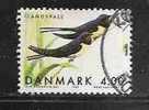 DENMARK  - FAUNA - BIRDS - OISEAUX - Yvert # 1222 - VF USED - Usati
