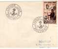 FRANCE COLONIES A.E.F. FIRST DAY COVER CENTENAIRE DES TROUPES AFRICAINES BRAZAVILLE - Covers & Documents