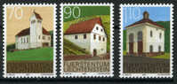 Liechtenstein 2001, Edifices,Y&Tn°1209-11 ** - Ungebraucht