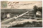 Carte Postale Ancienne Mery Sur Oise - Carrefour De Rhus - Mery Sur Oise