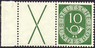 Germany 675a W/X Tab Mint Never Hinged - Se-Tenant