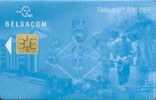 # BELGIUM DEFINITIVE1c Standard - Blue 200 So6   Tres Bon Etat - Avec Puce