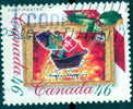 2000 46 Cent Christmas Greetings Stamp, Sleigh Sticker Issue  #1872 - Gebraucht