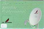 Télécarte Japon Satellite Antenne ESPACE  (1) Telefonkarte  Satellitenschüsssel Phonecard Telefoonkaart -  Antenna - Ruimtevaart