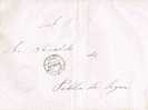 Carta Servicio Nacional  LERIDA 1896. Marca Gobierno Civil - Lettres & Documents