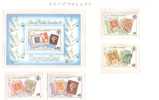 32951) SEYCHELLES-SERIE COMPLETA -MNH** - 150°ann.del Penny Black--LONDON 90+ BF - Seychelles (1976-...)