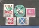 GREAT BRITAIN - LOCAL STAMPS - 8 LABALES AND LOCAL STAMPS - 5 FROM SCOTLAND - Emissions Locales