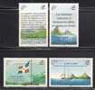 St. Lucia      PHILEXFRANCE      Set    SC# 942-45 MNH** - St.Lucie (1979-...)