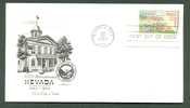 1964 USA NEVADA CENTENARY FDC - 1961-1970