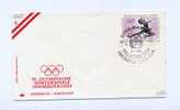 29.1.1964  - IX. Olymp. Wintersp. Innsbr. - Eisstadion - S. Scan (SSt 1169b) - Lettres & Documents