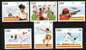 CUBA 1992 - JEUX OLYMPIQUES BARCELONA 1992 (6) - Unused Stamps