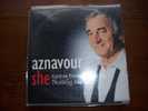 CHARLES AZNAVOUR       SHE   COUP DE FOUDRE A NOTTING HILL  Cd Single - Andere - Franstalig