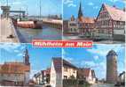MUELHEIM Mülheim Am Main Hessen : Schleuse Pfarrgasse Dietescheim Wasserturm ( Peniche ) - Muehlheim