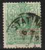 45 Obl   Griffe Verte Sous IM - 1869-1888 Lying Lion