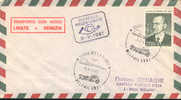 1981 Italia   Melzo Linate  Diligenza Diligence Mail-coach Avion - Postkoetsen