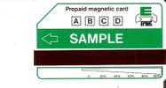 TARJETA DE URMET PATENT DE MUESTRA  SAMPLE  (MUY RARA) NUEVA-MINT - Herkunft Unbekannt