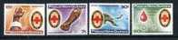 PAPUA NEW GUINEA 1980  Donation Of Blood  Cpl Set Of 4  Yvert  Cat. N° 393/96 Absolutely Perfect MNH ** - Theater