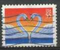 USA 1997, Yv. 2589, Coeur  Heart, Love Amour,  Swan Cygne Oiseau Bird - Cygnes