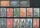 AFRICA EQUATORIAL FRANCE - SELECTION 19 STAMPS - Ongebruikt