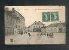 Is Sur Tille ( Côte D'Or 21) - Place De La République ( Animée Cachet Ferroviaire Dijon à Chaumont En L'état ) - Is Sur Tille