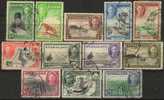 Nyasaland - 1945 KGVI Set To 2s6d Used - Nyasaland (1907-1953)