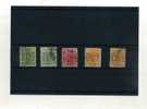 - FINLANDE ENSEMBLE DE TIMBRES 1889/1895 . - Usati