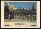 CPM Animée Royaume-Uni  LONDRES  Trafalgar Square British Railways Muséum - Trafalgar Square