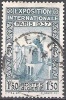 Algérie 1937 Michel 132 O Cote (2005) 1.00 Euro Exposition Universelle Paris Pavillon D'Algérie Cachet Rond - Oblitérés