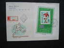 Ungarn 1966, Fussball WM England Block Mi 53A FDC - 1966 – Angleterre