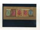 - ENSEMBLE DE TIMBRES DES INDES ANGLAISES SUR FRAGMENT  . REGNE DE GEORGE V - 1911-35  George V