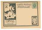 6 Entiers Postaux Différents à 35 C Vert Illustrés Orval , Tous Scannés - Cartoline Illustrate (1971-2014) [BK]