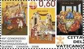 CITTA' DEL VATICANO - VATIKAN STATE - ANNO 2008 - CONGRESSO EUCARISTICO INTERNAZIONALE   - ** MNH - Unused Stamps