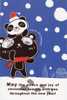 Panda - Cartoon Pandas, Merry Christmas, Korea Postcard - B3 - Bears