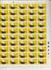 ARSENE LUPIN    ++   FEUILLE DE 50 TIMBRES  A  3,00+0,60 - Volledige Vellen