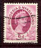 Rhodesia & Nyasaland 1954 - Michel Nr. 8 O - Rhodésie & Nyasaland (1954-1963)