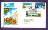 RSA 1972 Addressed FDC Hendrik Verwoerd Dam Orange Cows 409-411 - FDC