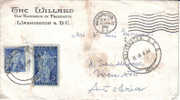 USA Washington To Wien Austria Old Cover 1956. - Marcophilie