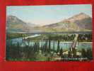 The Bow River At Banff Ca 1910 Publ Stephen Thompson - Banff