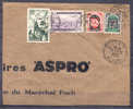 ALGER R.P.    Le  6 12  1951  ALGER      Courrier  Pour ASPRO  Cachet 10 DEC 1951  Affr Philatelique - Covers & Documents